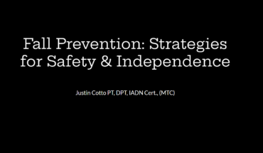 Strategies for Safety & Independence
